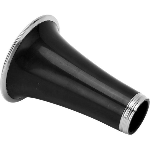 Campana De Clarinete De Repuesto PláStico ABS Anillo De Metal Niquelado Tubo De Boquilla De Clarinete Accesorio Para Instrumento De Viento CC29 Red-image