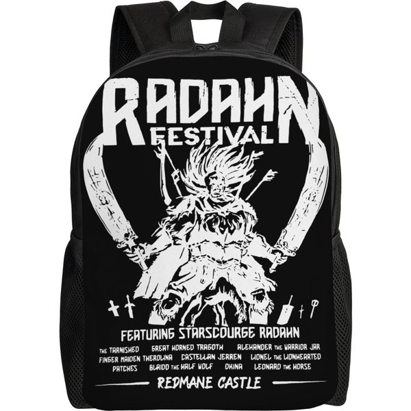 Plecak Do Gry Elden Ring Plecaki Outdoorowe Damskie Kawaii Torby Szkolne Wysokiej JakośCi DużY Plecak One Size-image