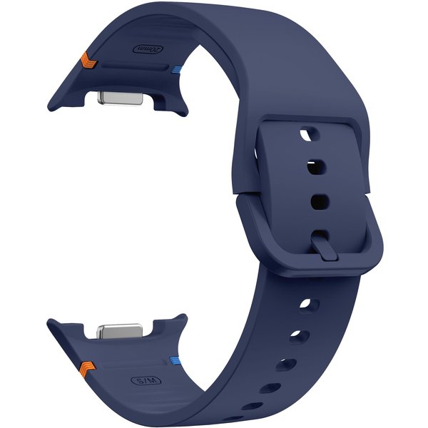 Oryginalny Pasek Do Samsung Galaxy Watch 8 44Mm 40Mm Silikonowa Sportowa Bransoleta Correa Galaxy Watch 8 Classic 46Mm Pasek For Galaxy Watch 8 Kolor Ciemny Niebieski-image