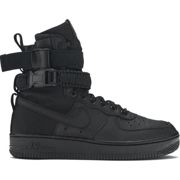 Nike SF Air Force 1 High Triple Black Mujer 857872-002 36 Black-image