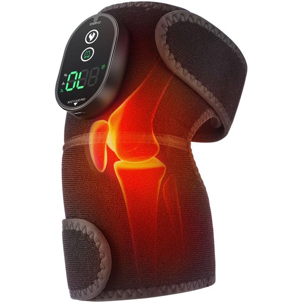 Carga Rodilleras Calentadas Para Alivio Del Dolor De Artritis En Las Articulaciones Terapia De CompresióN OrtopéDica Promueve La CirculacióN SanguíNea Black-image