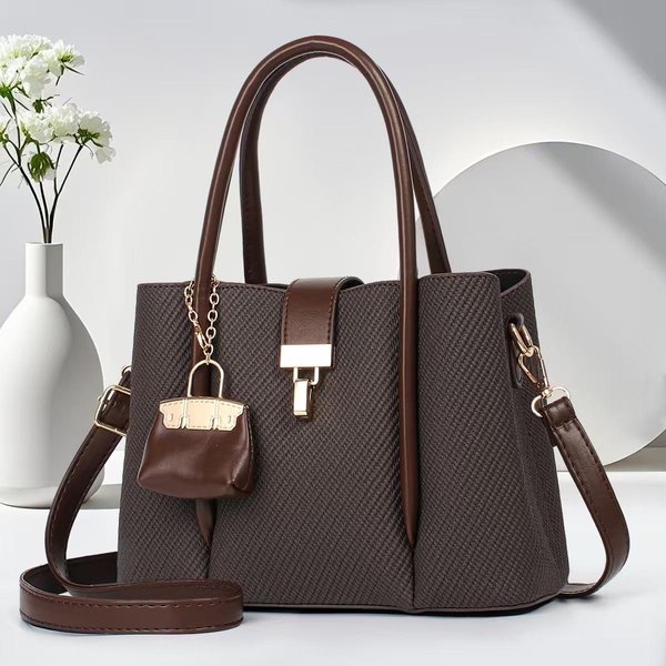 Nuevo Bolso Colgante Con Empalme Bolso Tote VersáTil De Temperamento A La Moda Bolso Bandolera De Hombro ÚNico De Alta Gama Y Gran Capacidad .-image