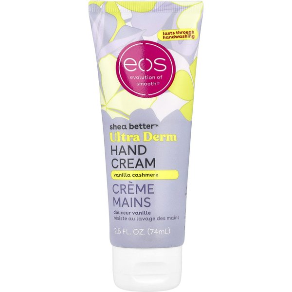 Eos, Shea Better™, Ultra Derm, Crema Para Manos, Vainilla Y Cachemira, 2,5 Fl Oz (74 Ml) White-image