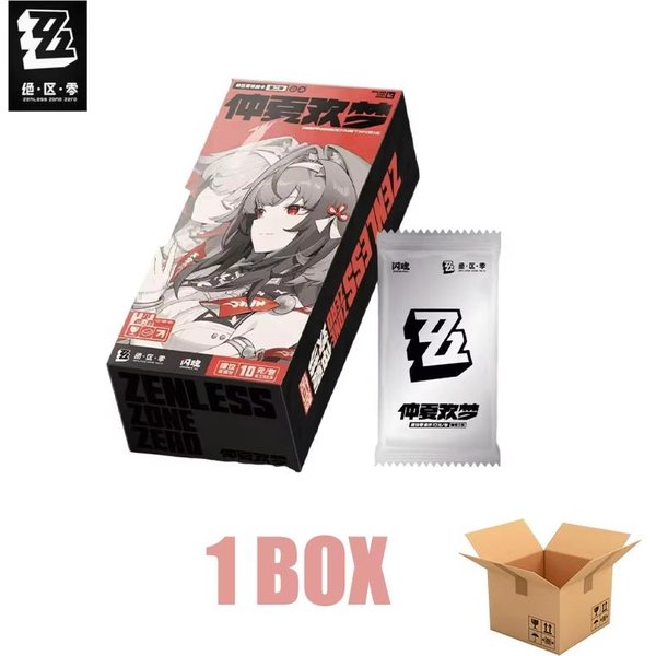 100% Oryginalne Shining Soul Zenless Zone Zero Kolekcjonerskie Karty Do Gry TCG Tom 2 Karty Kolekcjonerskie TCG Prezent Seria Ridu Things Gra Gray-image