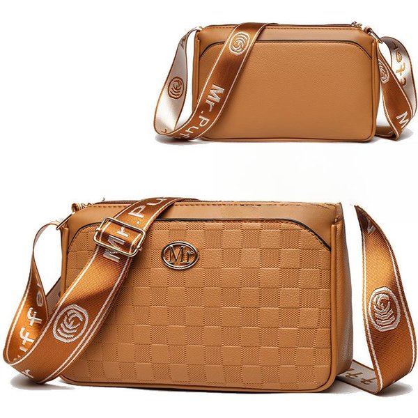Damska Torba Crossbody Na Jesień I Zimę, Torba Dla Mamy W śRednim Wieku Dla Kobiet, Torba Pod Pachę O DużEj PojemnośCi Na Wesele I Dla Kobiet Brown-image