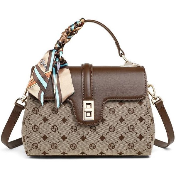Bolso De Mujer Bolso De Mano Para Madre Regalo De AñO Nuevo Bolso Cruzado Nicho Lujo Ligero Bolso De Alta Calidad Para El Trabajo Gray-image