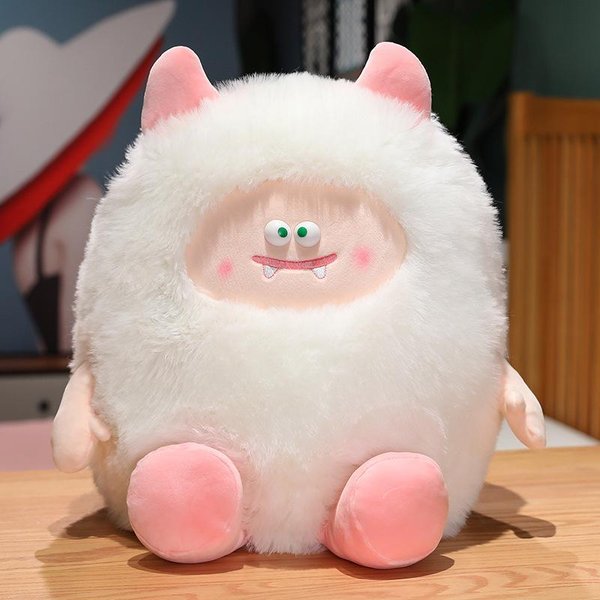 MuñEca Monstruo Fea Linda Almohada Juguete De Peluche Elfo Monstruo De Pelo Largo MuñEca De Trapo Regalo De CumpleañOs Para Novia 50Cm-image