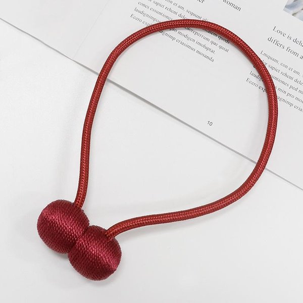 Magnetyczne PerłOwe Kulki PodwiąZki Do ZasłOn Klamry Do ZasłOn PodwiąZki Klamry Klipsy Karnisze Domowe Akcesoria Dekoracyjne ZłOty-image