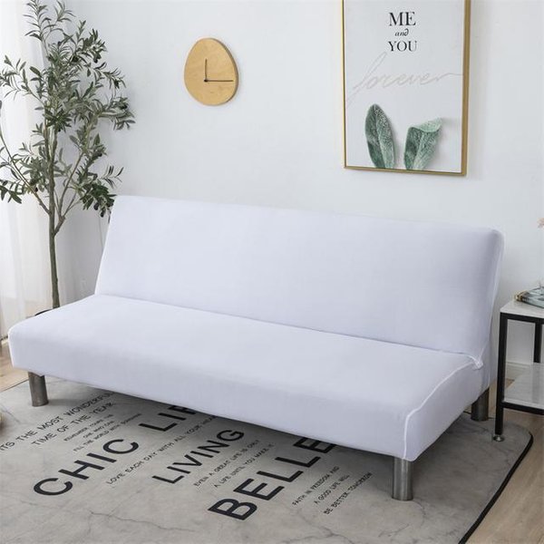 Funda De Sofá Cama Sencilla, Fundas De Sofá Con Todo Incluido Para Sala De Estar, Fundas Ajustadas, Funda De Sofá Sin Reposabrazos, Funda De Sofá 120-150Cm-image