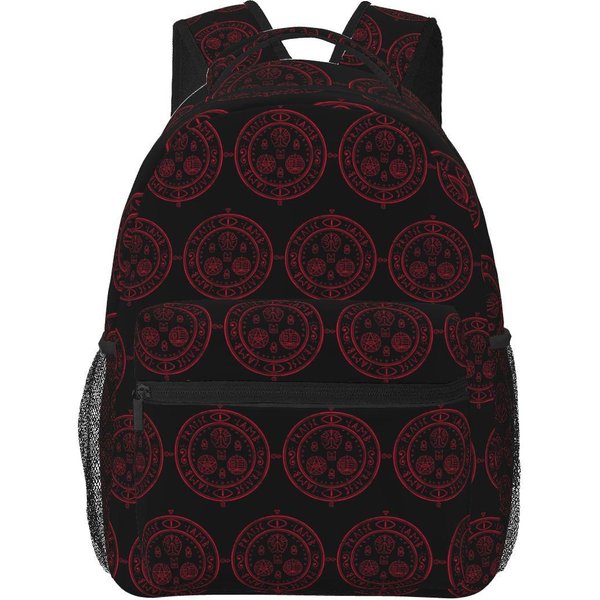 Juego Cult Of The Lamb Culto MáS Lindo Estudiante Feo Mochila Bolso Escolar Senderismo Viaje Mochila De DíA Para Hombres Mujeres Mochila Para Libros Bolsos De Hombro One Size-image