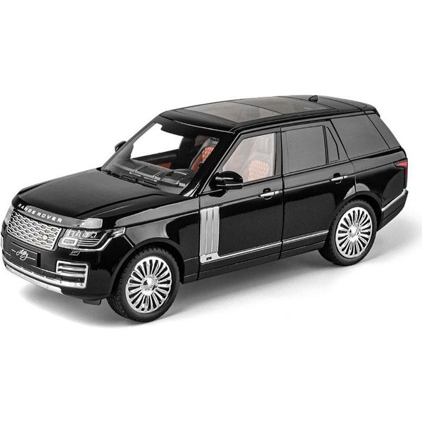 DużY Rozmiar 1:18 Model Samochodu Zabawka Range Rover Stop Metal Diecast DźWięK I ŚWiatłO SUV Pojazd Terenowy Miniaturowe Modele Na Prezenty Dla Dzieci-image
