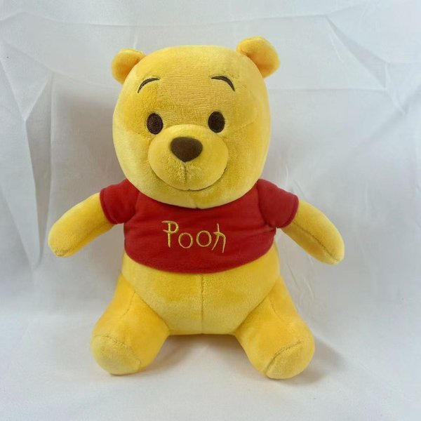 Oferta Especial 35Cm Peluche Winnie The Pooh Lindo Osito MuñEca Vivi MuñEca Amigo Regalo De CumpleañOs Regalo De Navidad Beige-image