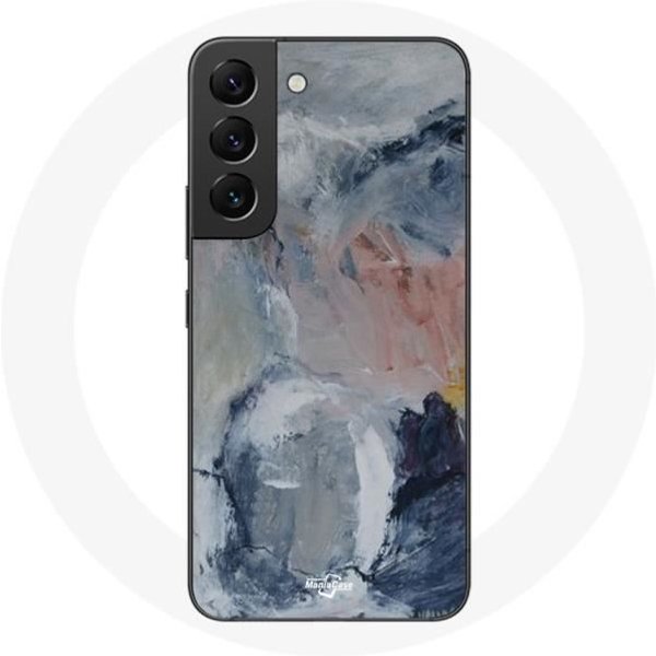 Funda Para Samsung Galaxy S22 - Maniacase - Abstracto - Flexible - ProteccióN - Gris Gris-image