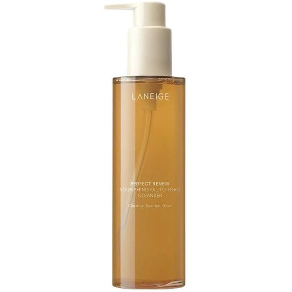 Laneige Limpiador Facial De Aceite A Espuma Perfect Renew Nutritivo Limpiador Facial Suave Para Eliminar Maquillaje 200Ml-image