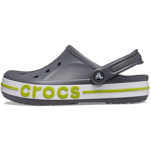 Zuecos Crocs Bayaband Antideslizantes Duraderos Calzado Unisex Gris 205089-0GX 37-38-image