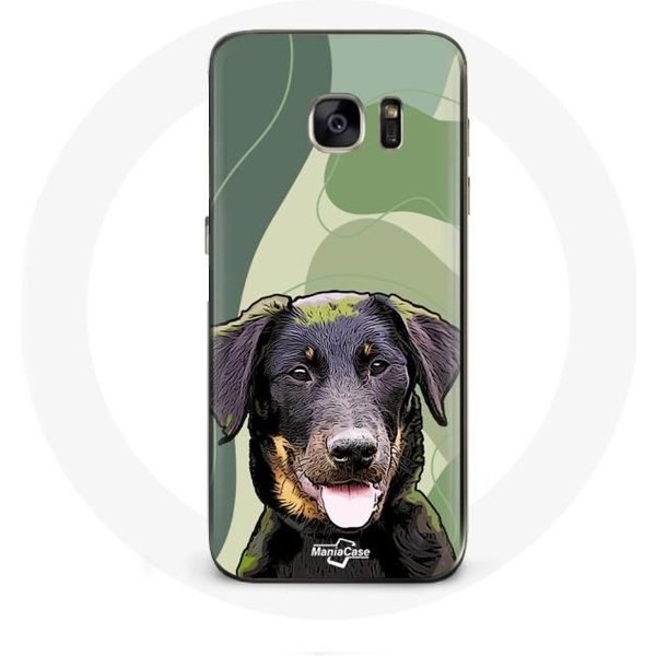 Funda - Maniacase - Samsung Galaxy S7 Edge - Negro - Beauceron - RíGida Negro-image