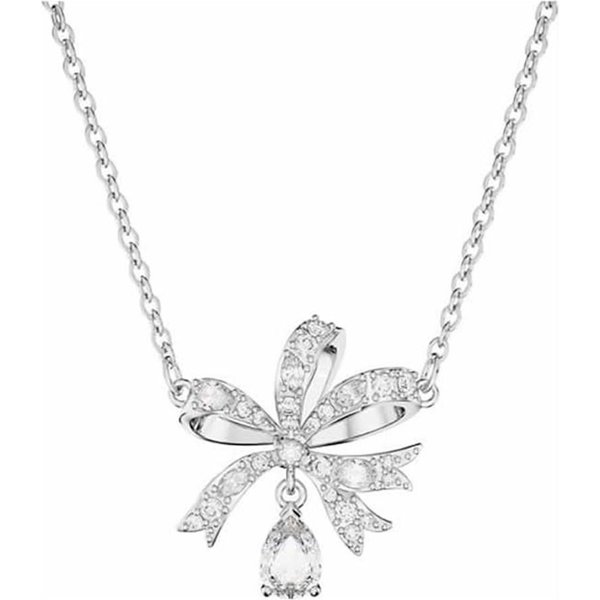 Collar Colgante Logo Hyperbola Swarovski Para Mujer Plata 5660032 Box (Random Color) White-image