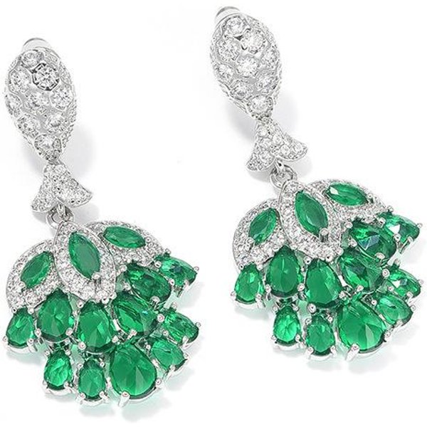 Pendientes De Borla Con Forma De Gota De Agua Pendientes De Hada Estilo De Alta Gama Y AtmosféRico Dulces Ligeros De Lujo Y Exquisitos White-image