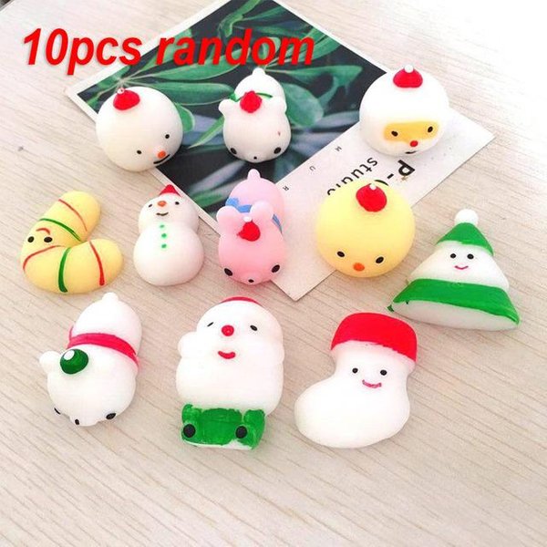 50-5 Sztuk Kawaii Squishies Mochi Anima Squishy Zabawki Dla Dzieci Antystres PiłKa Squeeze Party Dobrodziejstw Stress Relief Zabawki Na Urodziny-image