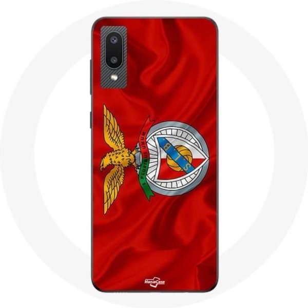 Funda - Maniacase - Samsung Galaxy A02 - Flexible - DiseñO Benfica - Roja Rojo-image