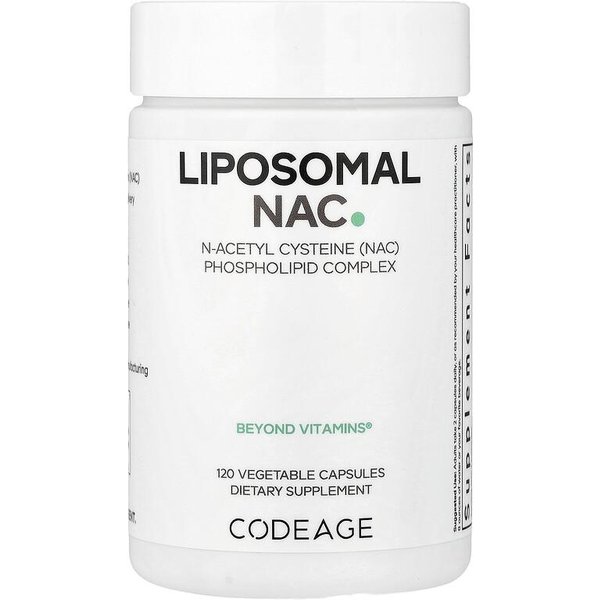 Liposomalny Nac, 120 KapsułEk RośLinnych (450 Mg Na KapsułKę)-image