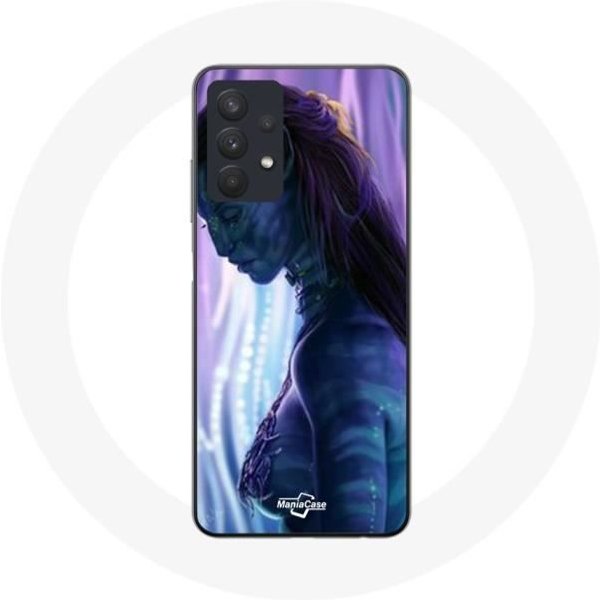 Funda Para Samsung Galaxy A32 5G - Maniacase - Avatar Neytiri - Flexible - Blanco - Mixto-image