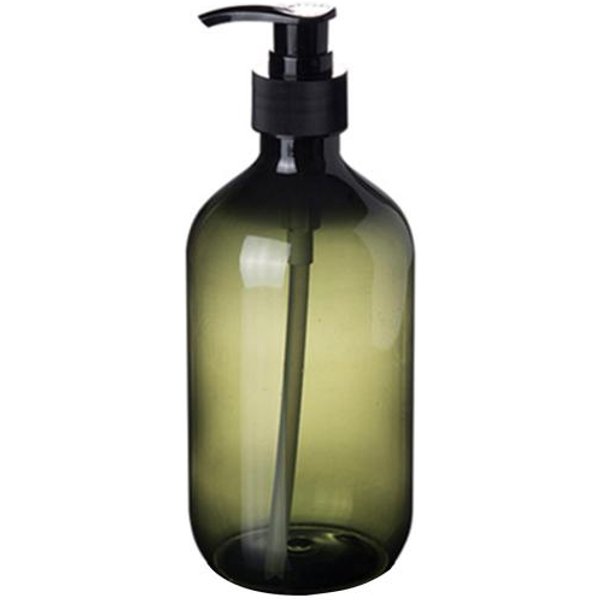 Puntos 300/500Ml Balsam Szampon Uchwyt Na żEl Pod Prysznic Dozownik MydłA Pusta Butelka Z Pompką Do KąPieli 300Ml Zielony-image