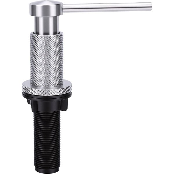 Dispensador De JabóN LíQuido Para Fregadero De Cocina Acero Inoxidable 304 Bomba De JabóN LíQuido Para Fregadero De Cocina Con Tubo Extensor Gray-image