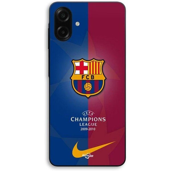 Etui Dla Samsung Galaxy A07 Barcelona FC Real Madryt Liga MistrzóW Maniacase Czarny-image
