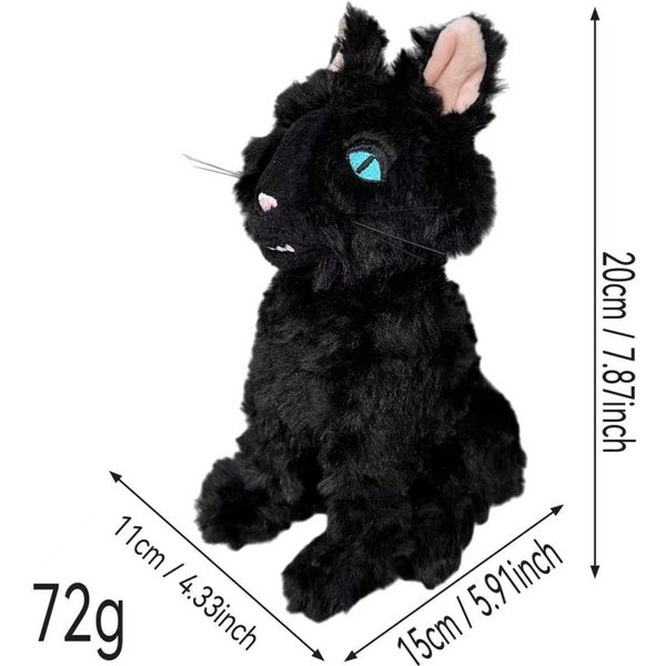 Peluche Coraline Figura De Dibujos Animados MuñEca Kawaii Almohada Suave NiñOs Feos Lindos MuñEcas Coleccionables Juguetes Regalos De CumpleañOs-image