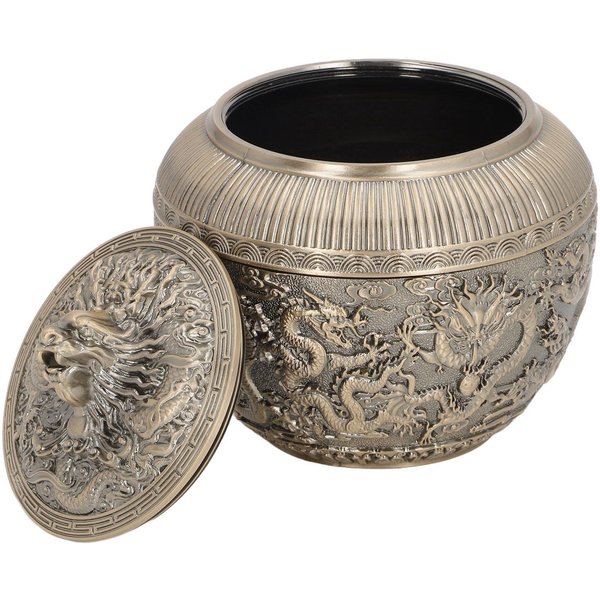 Recipiente Para Té De AleacióN Vintage, Recipiente Decorativo Para Guardar Té Suelto, Recipiente Multiusos Para Té-image
