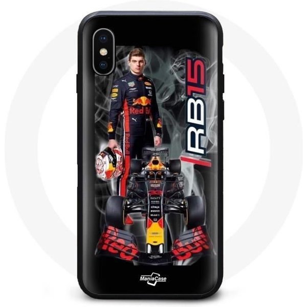 Funda De TeléFono - Red Bull - Iphone XS Max - FóRmula 1 - ProteccióN Contra Golpes - Flexible Rojo-image