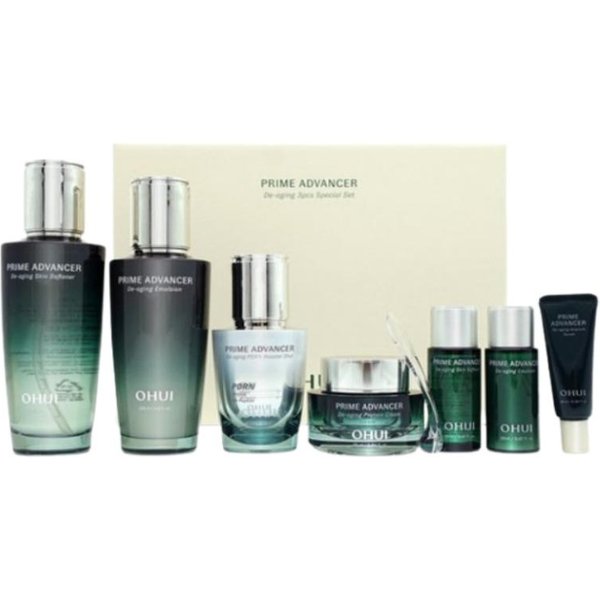 O HUI Prime Advancer Antiedad Set Especial 4 Piezas 9 ArtíCulos Humedad Belleza Coreana-image