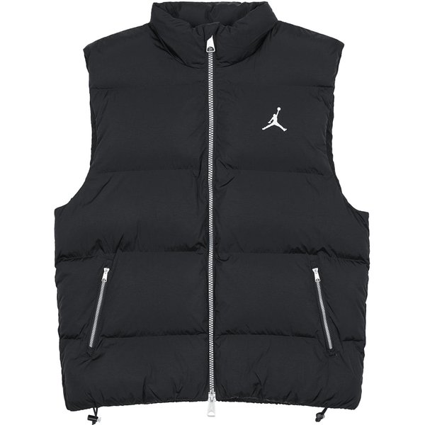 Chalecos Jordan Para Hombre Negros Cuello Alto Moderado Otros XL Black-image