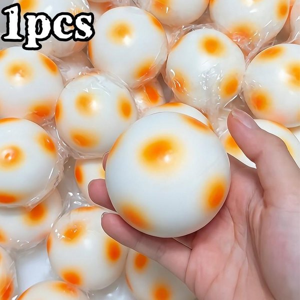 Domowe Ciastko RyżOwe Squishy ŚCiskane Fidget Toys ChrupiąCy DźWięK MięKka PiłEczka Antystresowa Zabawki Sensoryczne OdprężAjąCe Stres Fidget Toy Dla DorosłYch Beige-image