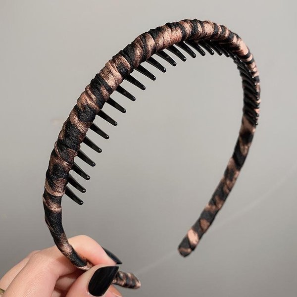 Nuevas Diademas De Moda, Aro Antideslizante Para El Cabello Con Dientes, Banda EláStica Para El Cabello, Diademas Para Mujeres Y NiñAs, Accesorios Para El Cabello-image