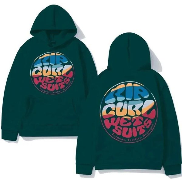 Sudadera Con Capucha Rip Curl Para Hombre Men Wetty Land Sudadera Con Capucha VersióN Suelta Sudaderas Moda Hombre Manga Larga Mujer Casual Harajuku JerséIs Sudaderas L Gray-image
