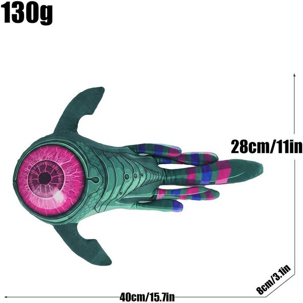 MuñEco De Peluche Subnautica Juguete Dibujos Animados Lindo Suave Subnautica LeviatáN De La Muerte MuñEcos De Peluche Juguete PeriféRico Del Juego Para NiñO Regalo De Navidad 22Cm-30Cm Blue-image