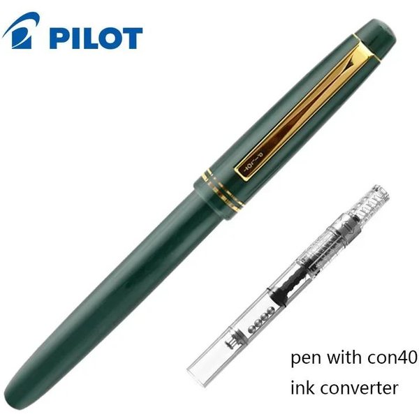 Pilot 78G+ Pluma Fuente CláSica Original Lujo Dorado 22K PlumíN Ef/F/M Estudiantes Escolares PráCtica Escritura Tinta BolíGrafos De Regalo Suministros Ef(0.28Mm)-image