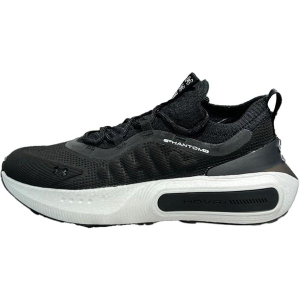 Under Armour Hovr Phantom 4 Negro Blanco Zapatillas Para Hombre Antracita 3027593-001 43-image
