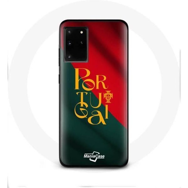Funda - Maniacase - Samsung Galaxy S11 Plus - Bandera De Portugal - Flexible - Mixta Amarillo-image