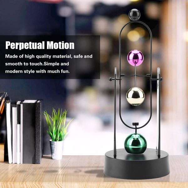 Dispositivo ElectróNico De Movimiento Oscilante, Movimiento Perpetuo, CinéTico, Arte, ArtesaníA, DecoracióN De Escritorio-image