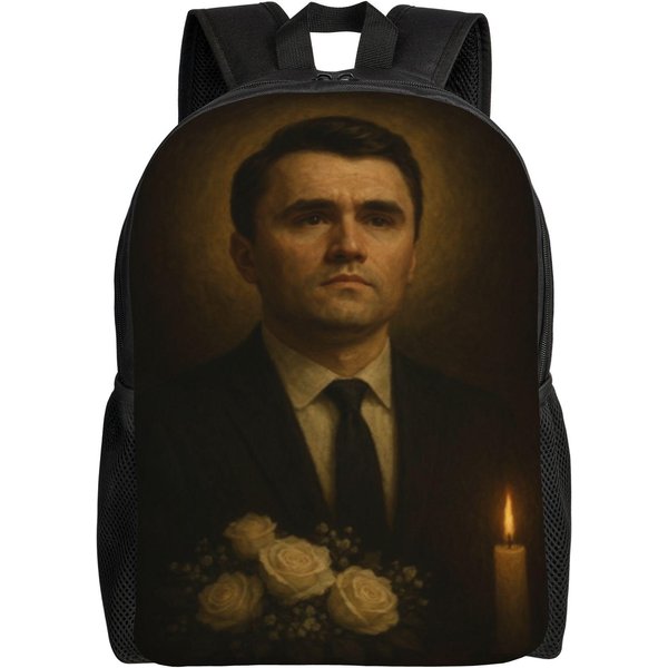 Plecak Charlie Kirk Anielski ObrońCa Plecaki PodróżNe ChłOpięCy Streetwear Torby Do SzkołY Wysokiej JakośCi OddychająCy Plecak As Picture-image