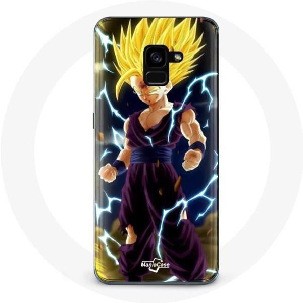 Funda Para Samsung Galaxy A8 Plus Dragon Ball Z Super SSJ2 Gohan-image
