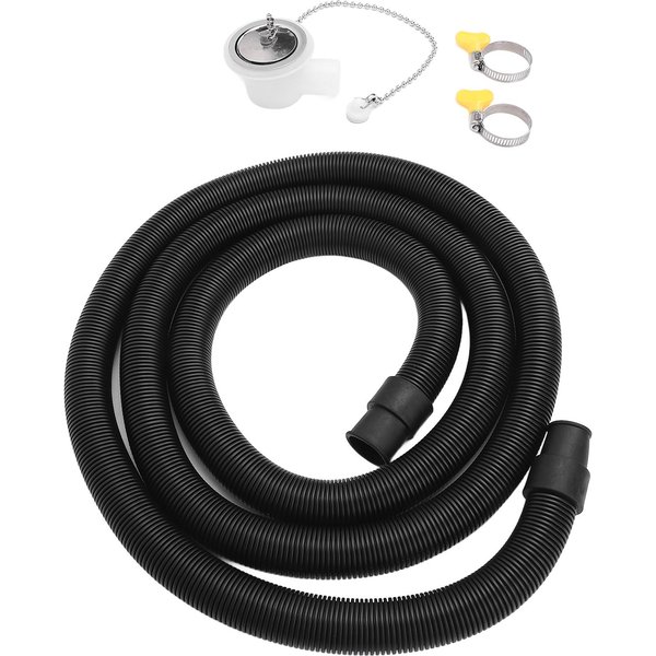 Kit De Manguera Conector De DesagüE Para Fregadero De RV Acero Inoxidable Excelente Sellado Adaptador De DesagüE En ÁNgulo Recto Kit De Manguera Para Fregadero De Yate-image