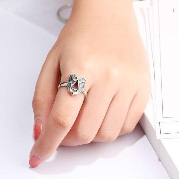 Anillo Amor Vid De Flores Deal Design Antiguo Hecho A Mano Para Pareja Hombres Y Mujeres Vid Anillo JaponéS Para Dedo ÍNdice No. 10-image