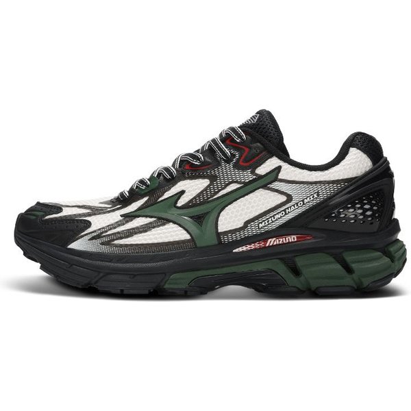 Mizuno Halo Mix CóModo VersáTil Moderno Exterior Malla AmortiguacióN Antideslizante Resistente Al Desgaste Transpirable Rebote Parte Superior Baja Zapatillas Para Correr D1GH240802 38.5 Gray-image