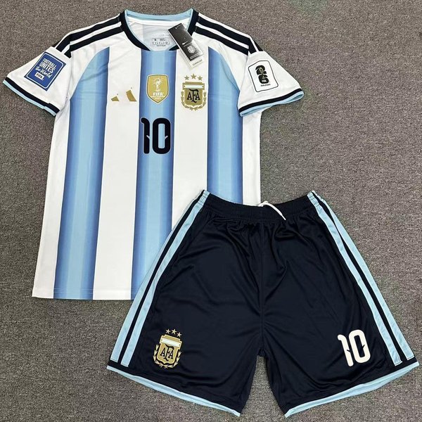 Argentyna Koszulka Mistrzostwa ŚWiata 2026 Wersja Dla Kibica Ten Sam Styl Koszulka PiłKarska 24 Black-image