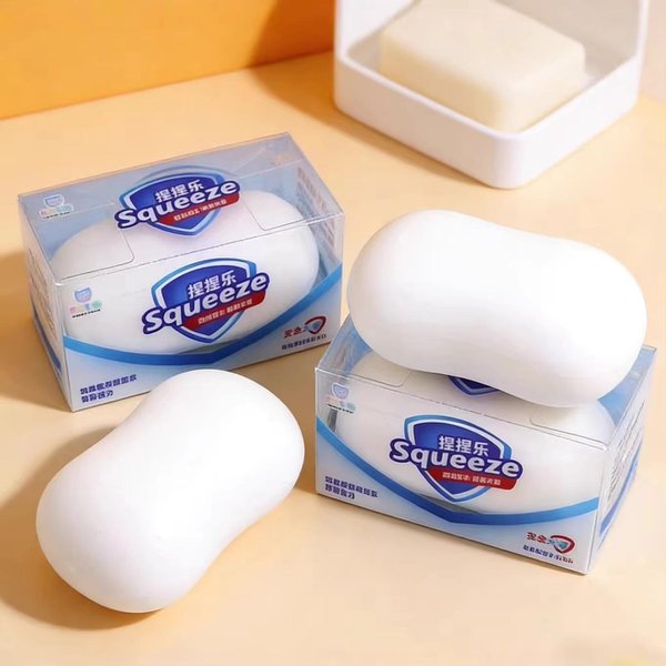 Symulowane MydłA Squishy Zabawki Do śCiskania Ulgę W Stresie ŁAgodzenie LęKu ŚCiskanie Zabawka Fidget Formowalna Super MięKka Powoli PodnosząCa Się Dla DorosłYch Prezenty Na Imprezę-image