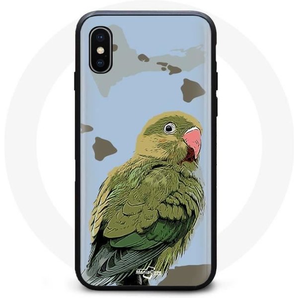 Funda - Periquito - Iphone XS Max - Flexible - Verde - Mixto Verde-image